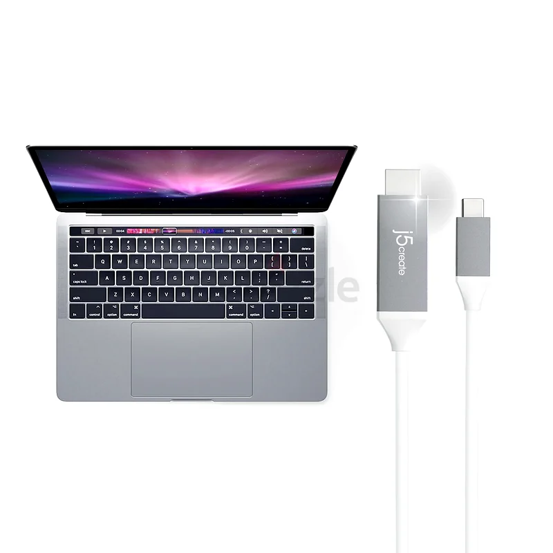 كابل كمبيوتر يو أس بي-سي إلى إتش دي إم آي 4K من j5create، الطراز JCC153G63165247287683111