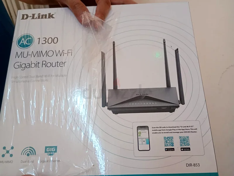 راوتر د-لنك AC1300 MU-MIMO واي فاي جيجابت - اتصال عالي السرعة!63255523771522111