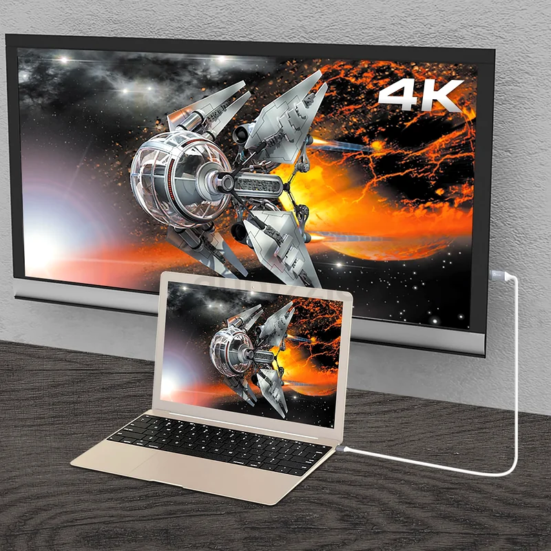 كابل كمبيوتر يو أس بي-سي إلى إتش دي إم آي 4K من j5create، الطراز JCC153G63165247287683112