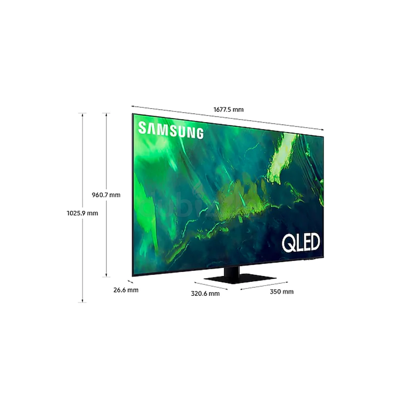 75 Inch Gaming TV, Samsung 75 Inch Q70A QLED 4K Smart TV – 120Hz, FreeSync, Dolby Digital+, Dual LED63167575384450113