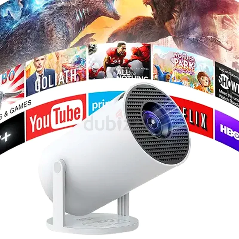 جهاز عرض صغير محمول من طراز HY300PRO، ذكي بنظام أندرويد 11.0، دقة 4K و1080P عالية الوضوح، قابل للدوران 180°63262382486017111