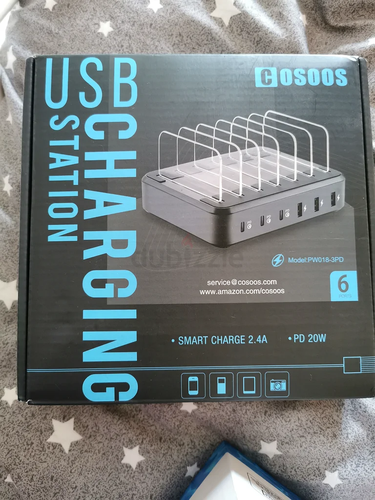 COSOOS USB Charging Station - Efficient  Smart Power Distribution63260219038977110