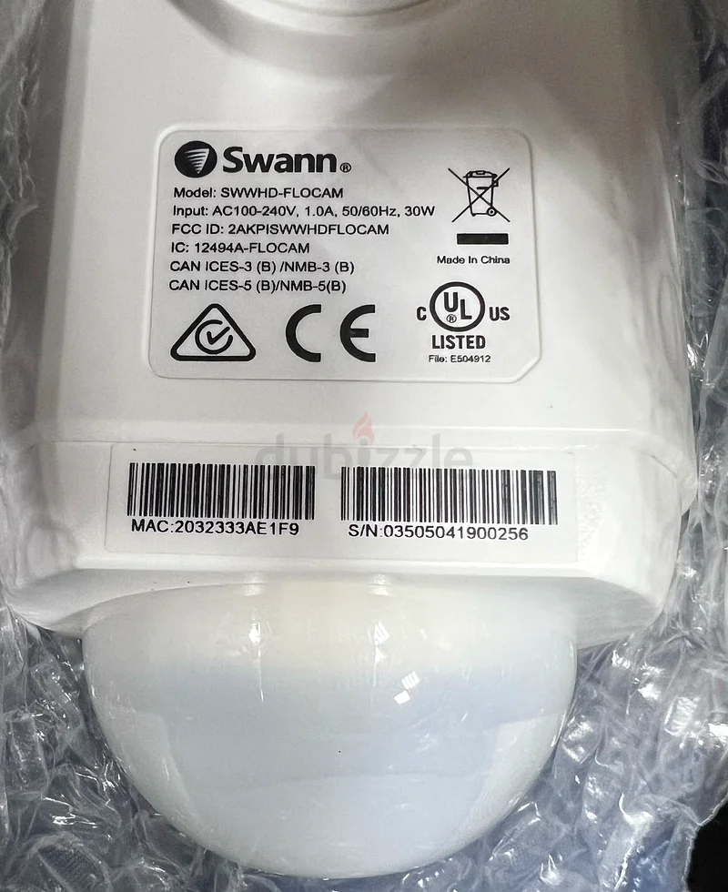 Swann SWWHD-FLOCAM Floodlight Security Camera - White63262404209155111
