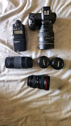Camera plus equipment