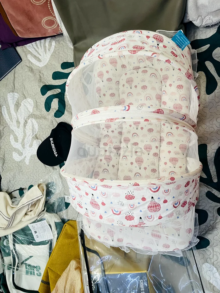 Baby bed with net632048635482911119
