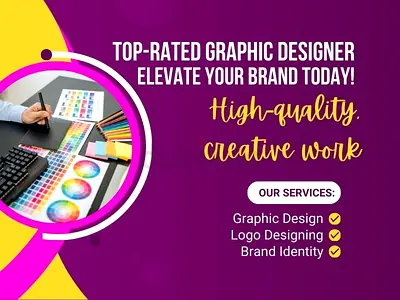 Top-Rated Graphic Designer | Elevate Your Brand Today!