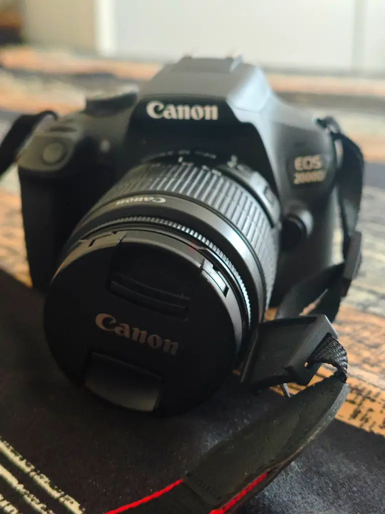 Canon D2000 DSLR camera