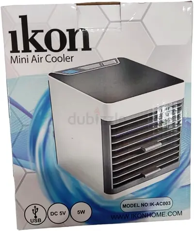 Ikon,Portable,Mini,AirCooler,USB,IK-AC003,600ml,5W,Lightweight,Portable,ThreeSpeed,FreeDelivery