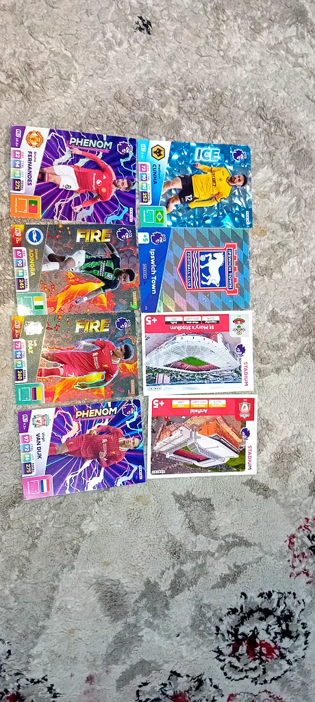 Football cards63191106840579110
