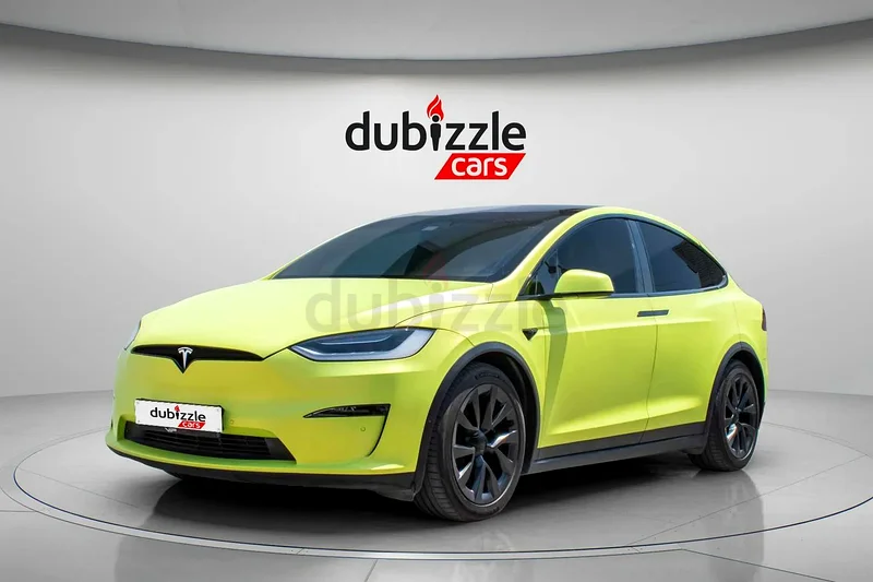AED 4938/month | 2023 Tesla Model X Plaid | GCC Specs | Ref#30779663134989319169112