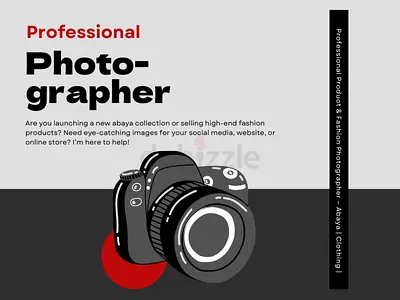 Professional Product  Fashion Photographer – Abaya | Clothing | Brand Items | E-commerce