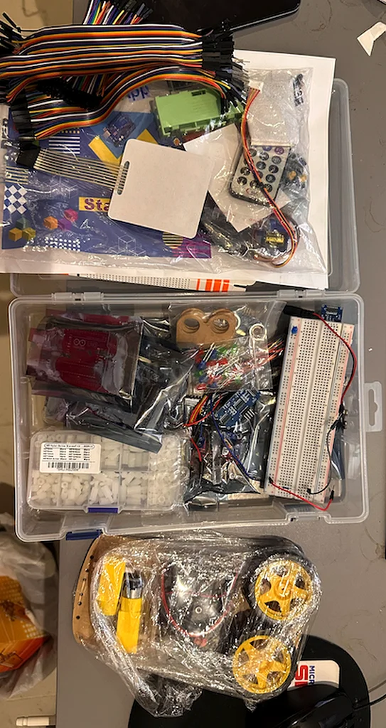 Blue PCB ADVANCE Electronic starter kit/ Arduino63166174878850111