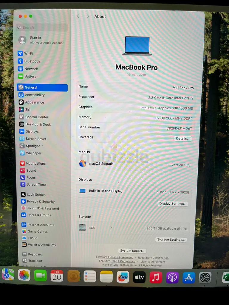 Apple MacBook Pro Core i9 for Sale63257636543491115