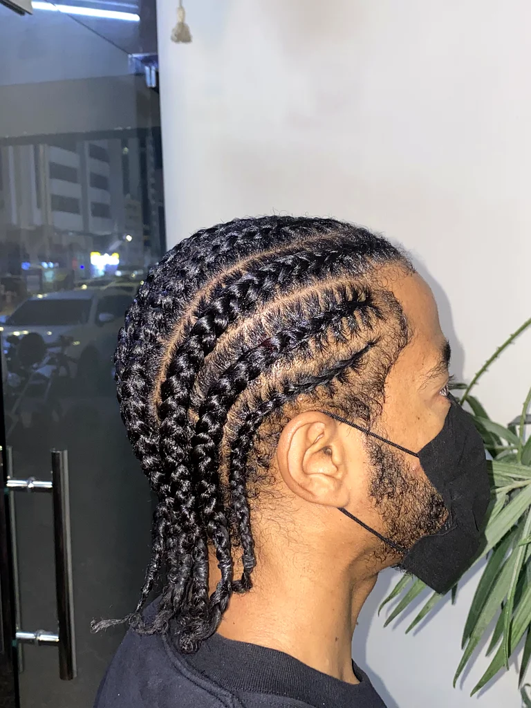 تزيين الشعر بالضفائر63186276105347113