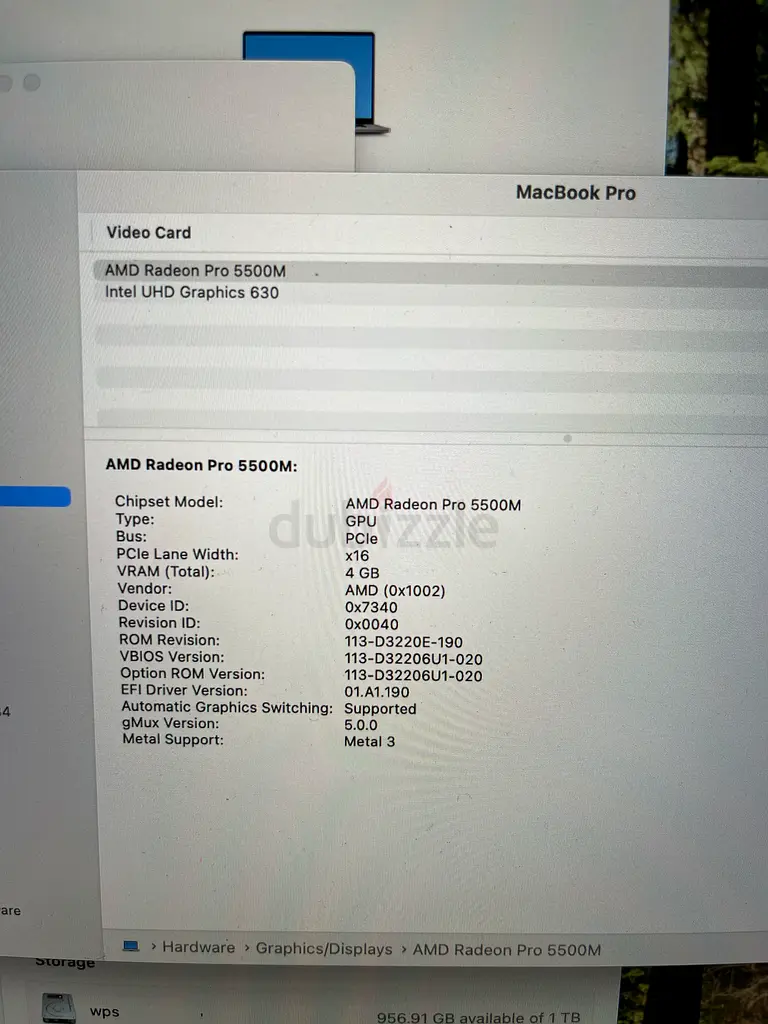 Apple MacBook Pro Core i9 for Sale63257636543491117