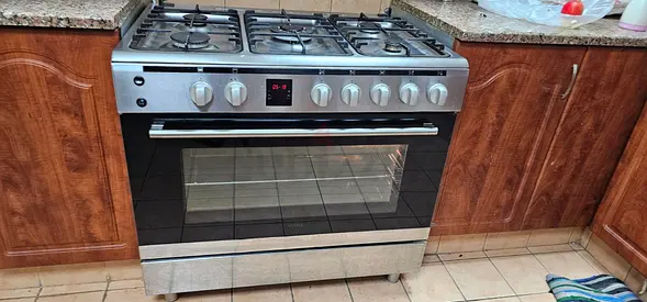 Vestel FSGC96IX ST 5 Burner  Gas Cooker Range 90x60 With Fan FREE DELIVERY +WARRANTY