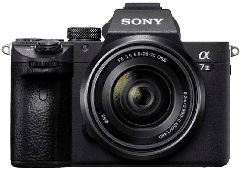 سوني ألفا A7 III بدون عدسة، كاميرا رقمية بدون مرايا بإطار كامل63172221215233111
