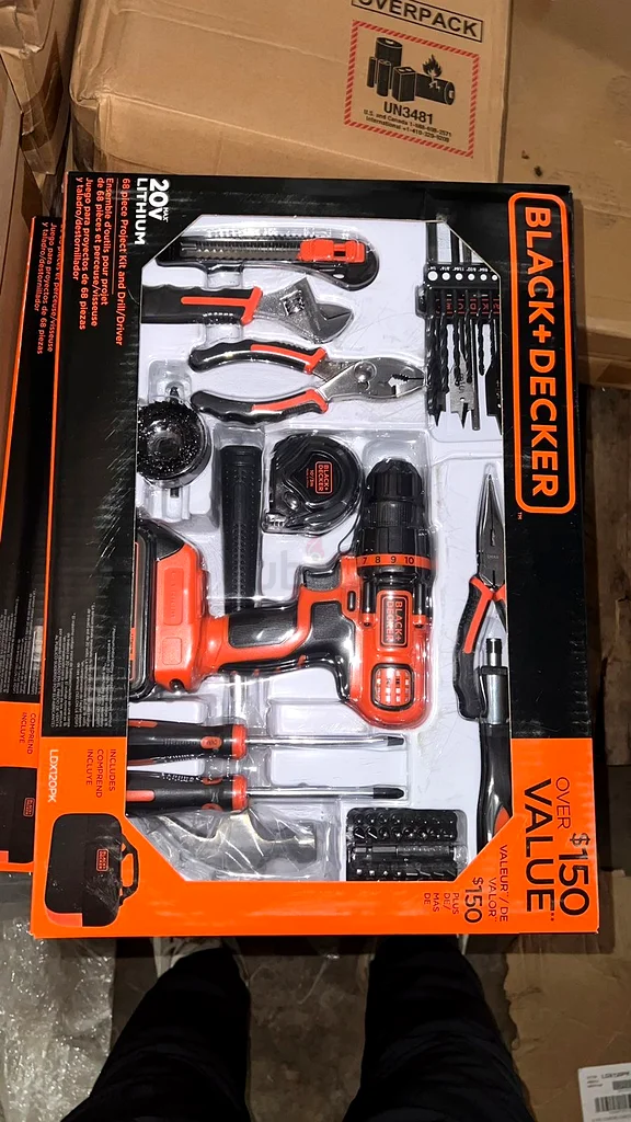 مثقاب بلاك أند ديكر مجموعة63222346484482110