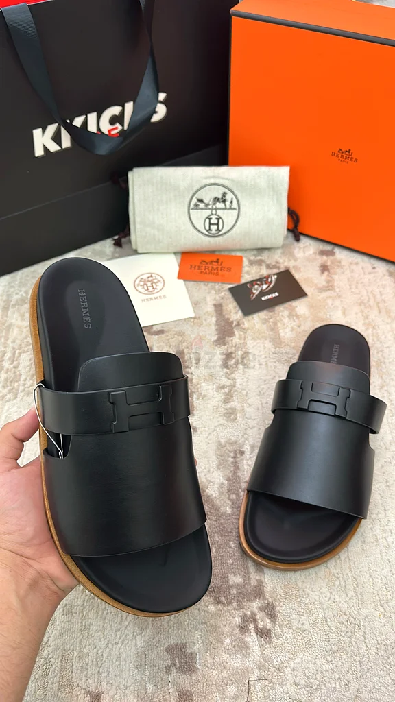 Hermes Jaures Sandal ‘Black’63238593232642112