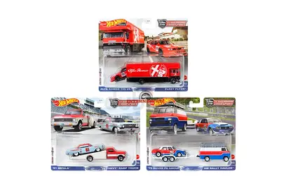 Hotwheels Transport set Cards No. 53 54 55
