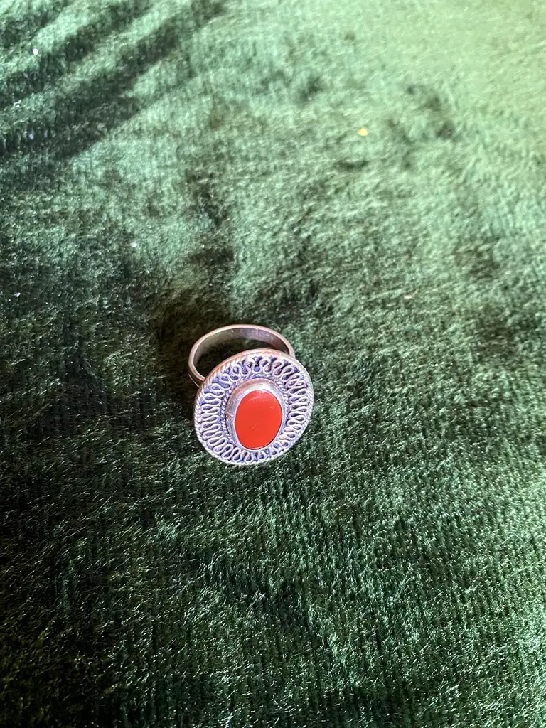 Silver handmade ring