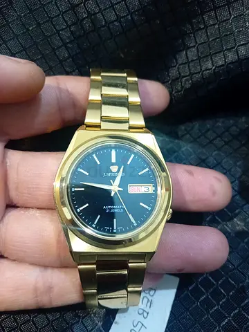 Stylish Seiko J.Springs Gold Watch Automatic Made in Japan!