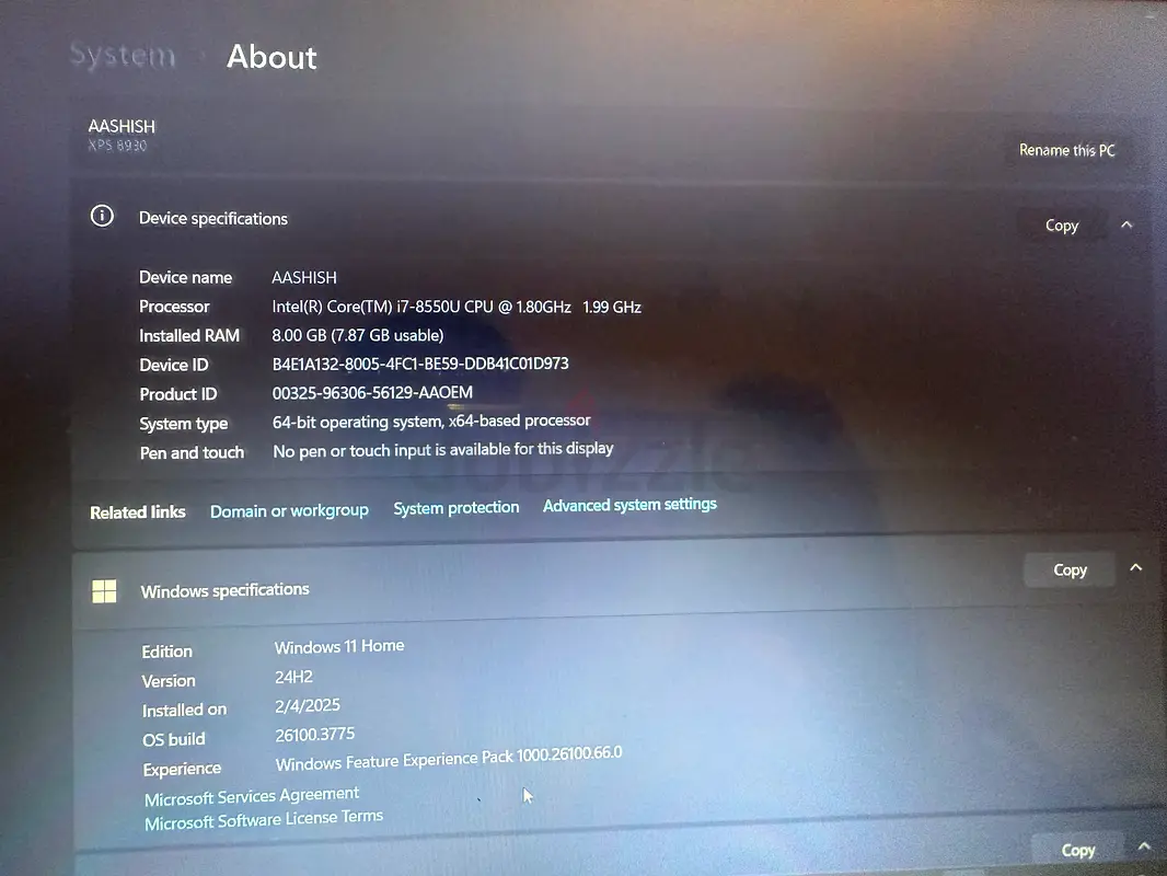 Dell laptop63255527970819116