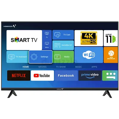 NEW 50inch SMART TV WITH APPS  INBUILT ANDROID TV BOX- NEW