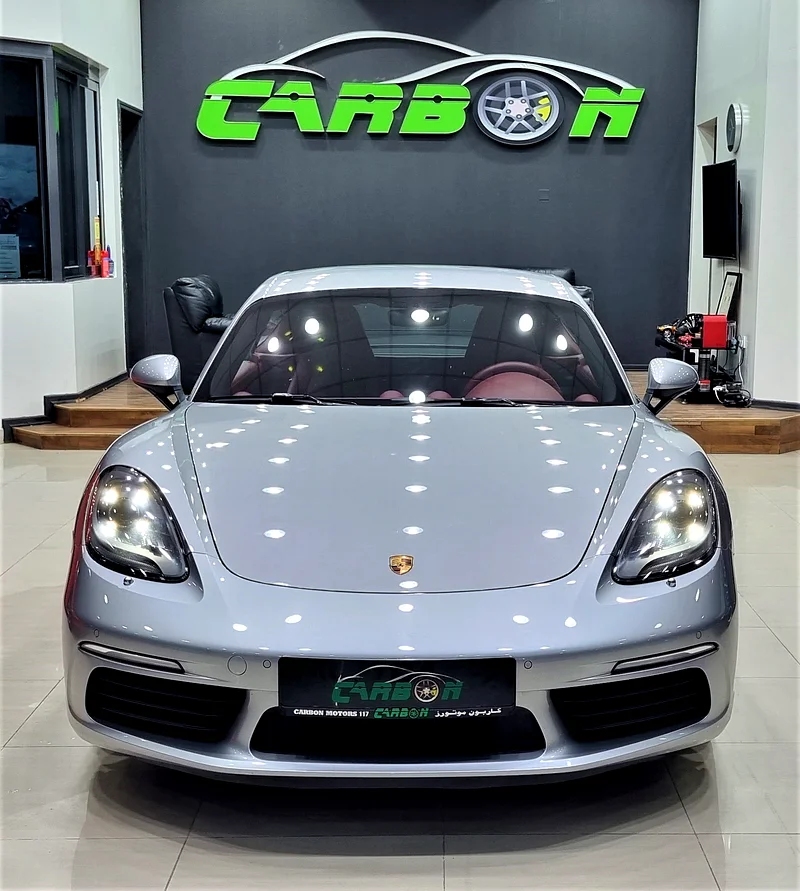 PORSCHE CAYMAN 718 2018 GCC IN IMMACULATE CONDITION WITH ONLY 69K KM63156540502659111