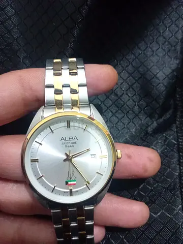 Elegant ALBA Sapphire UAE Flag edition Mens Watch for Sale