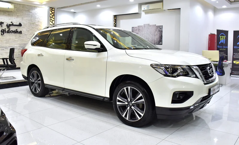 AED 1,106 EMi at 0% DP | Nissan Pathfinder SV 4WD ( 2020 Model ) in White Color GCC Specs63148166018562112