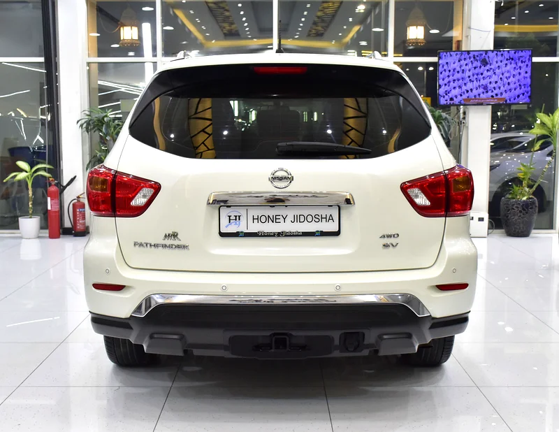 AED 1,106 EMi at 0% DP | Nissan Pathfinder SV 4WD ( 2020 Model ) in White Color GCC Specs63148166018562114