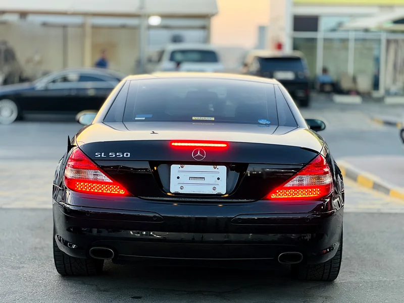 مرسيدس بنز SL-550_سنة 2008_الكيلومترات 153000_V8_واردة حديثاً من اليابان_بلا حوادث_ورق VCC63164312870913114