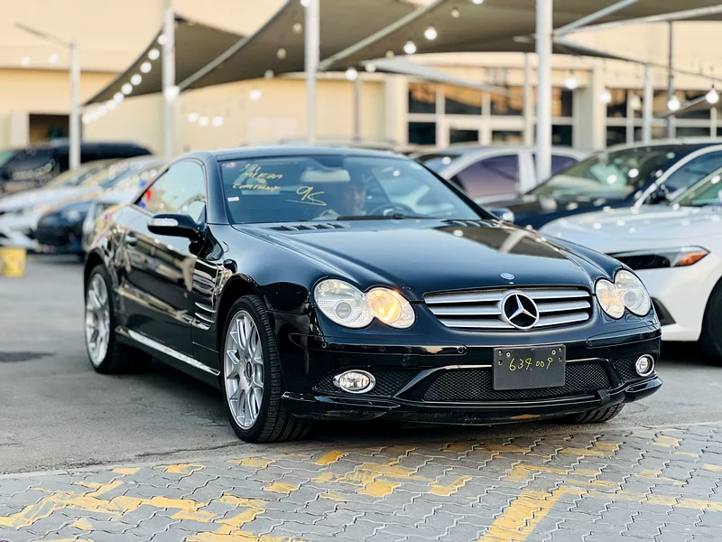 مرسيدس بنز SL-550_سنة 2008_الكيلومترات 153000_V8_واردة حديثاً من اليابان_بلا حوادث_ورق VCC631643128709131126