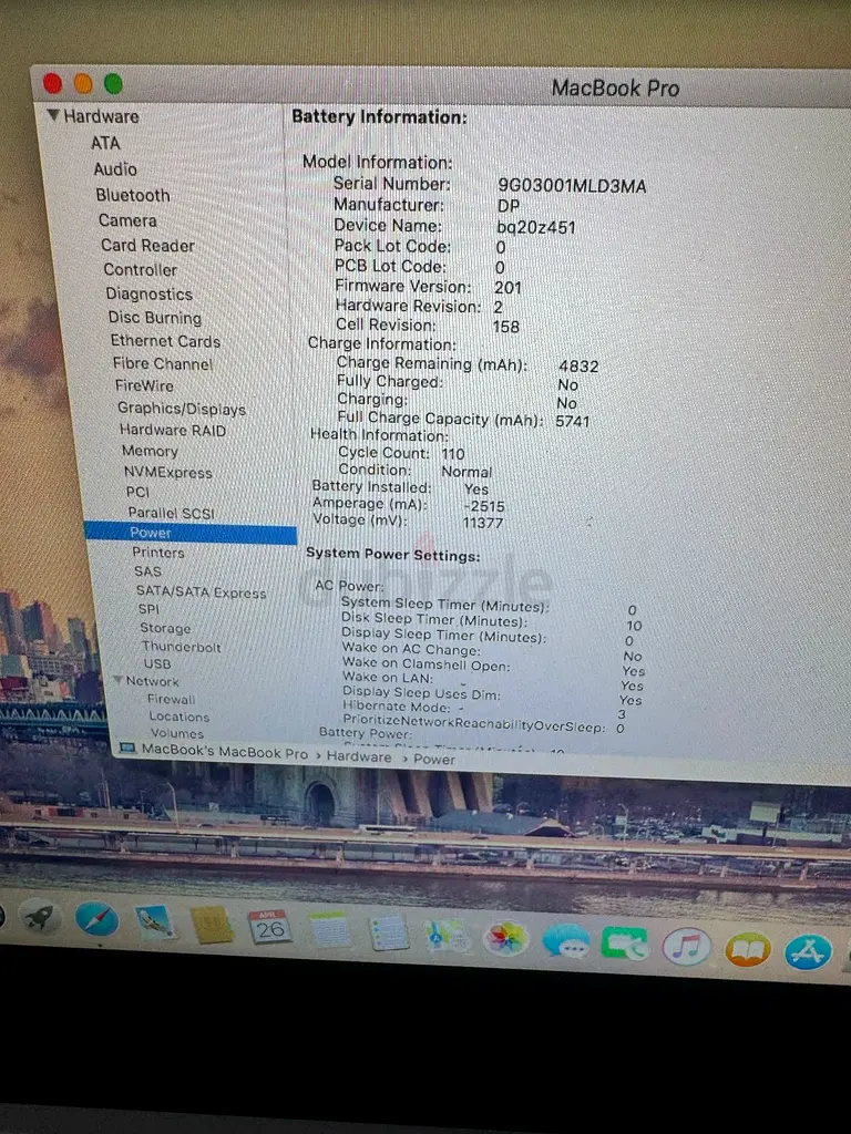 MacBook Pro 2010 1278 Core2duo 4GB 128GB SSD63256078140674115