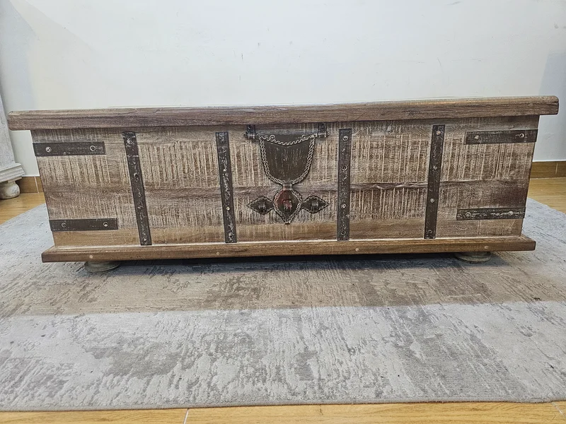 Poterry Barn Reclaimed Wood Lift Top Coffee Table628638197632021113