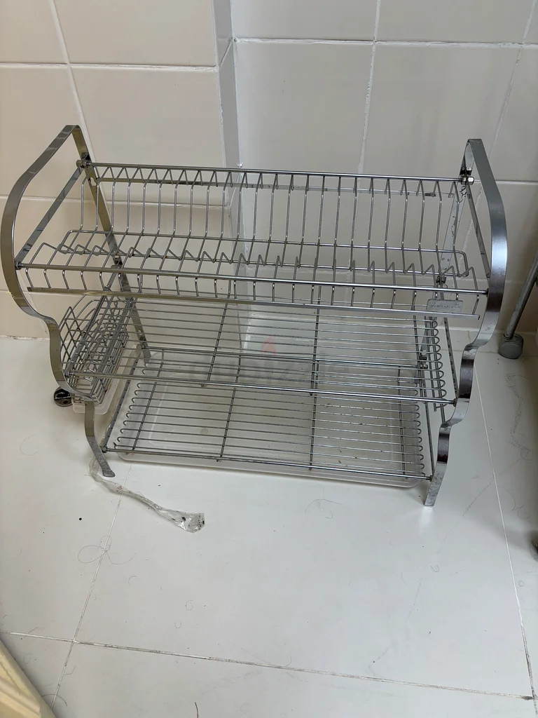 Stylish Chrome Kitchen Storage Rack63220326555650111