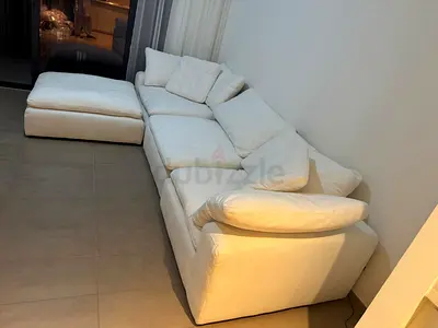 Like new condition marina home white color modular sofa