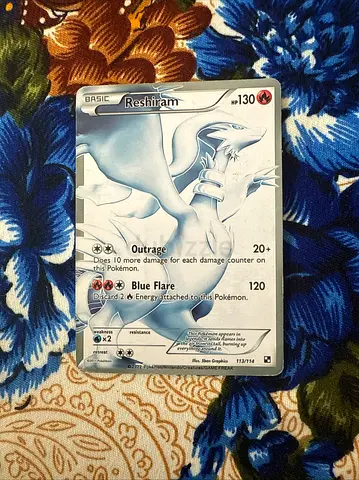 Rare Pokémon Reshiram Card - A Must-Have for Collectors!