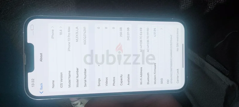 بطارية آيفون في حالة ممتازة - سعة 99٪!63217826660610113