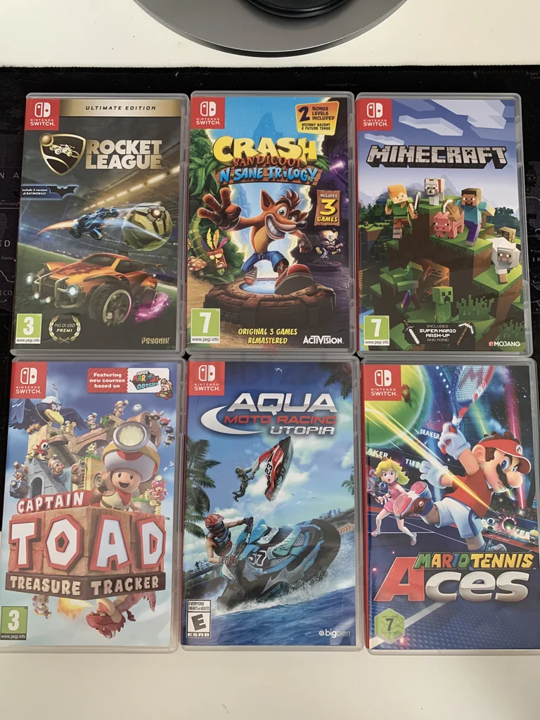 Collection of Nintendo Switch Games!62931681155331119