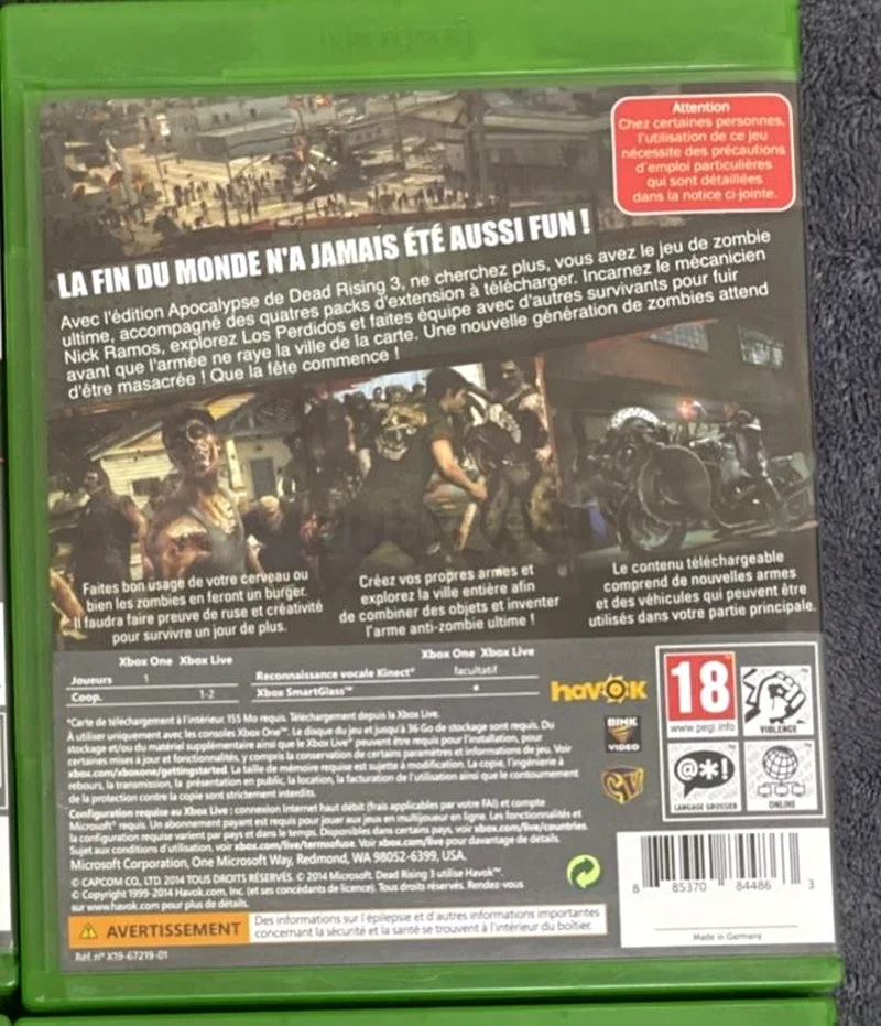 Xbox One DEAD RISING 363229312051201111
