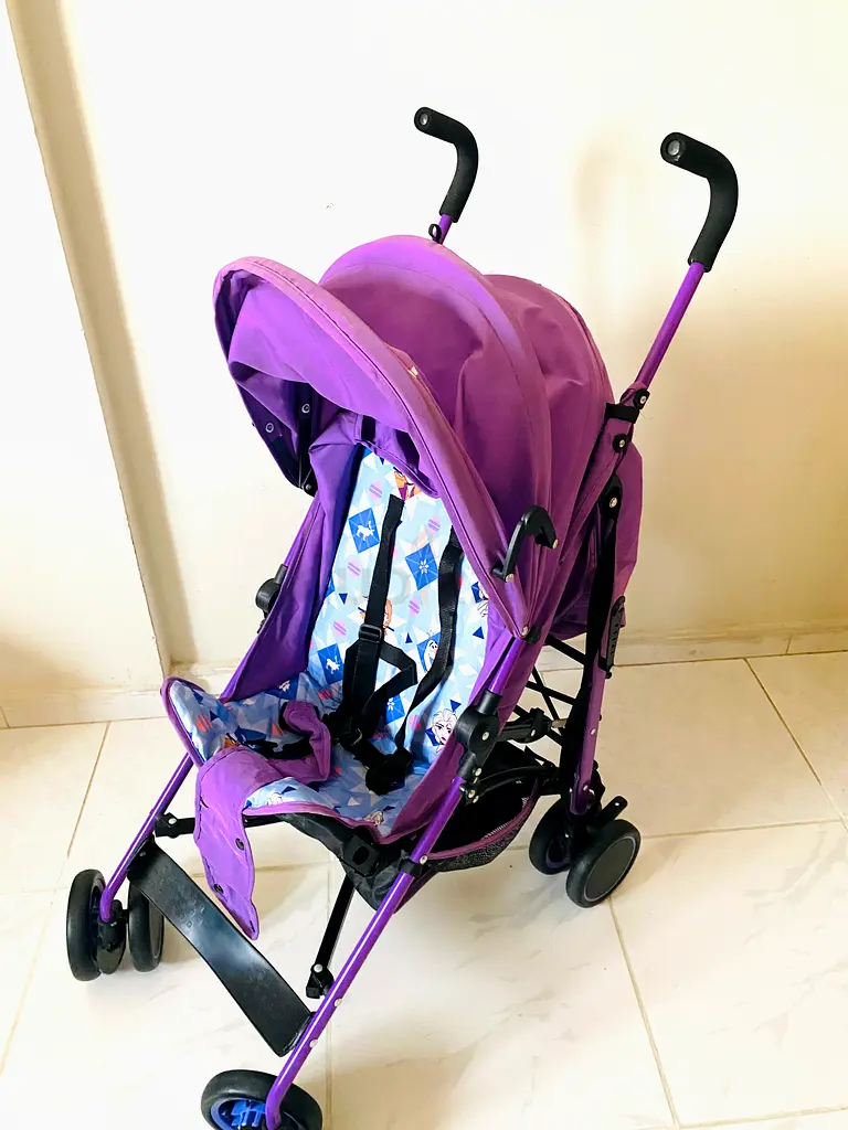 Stylish and Compact Purple Stroller for Sale