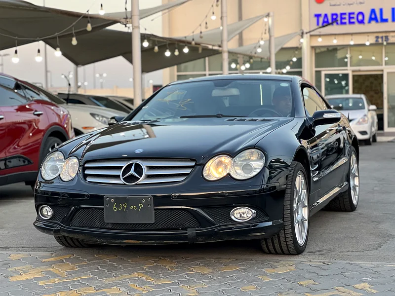 مرسيدس بنز SL-550_سنة 2008_الكيلومترات 153000_V8_واردة حديثاً من اليابان_بلا حوادث_ورق VCC63164312870913111