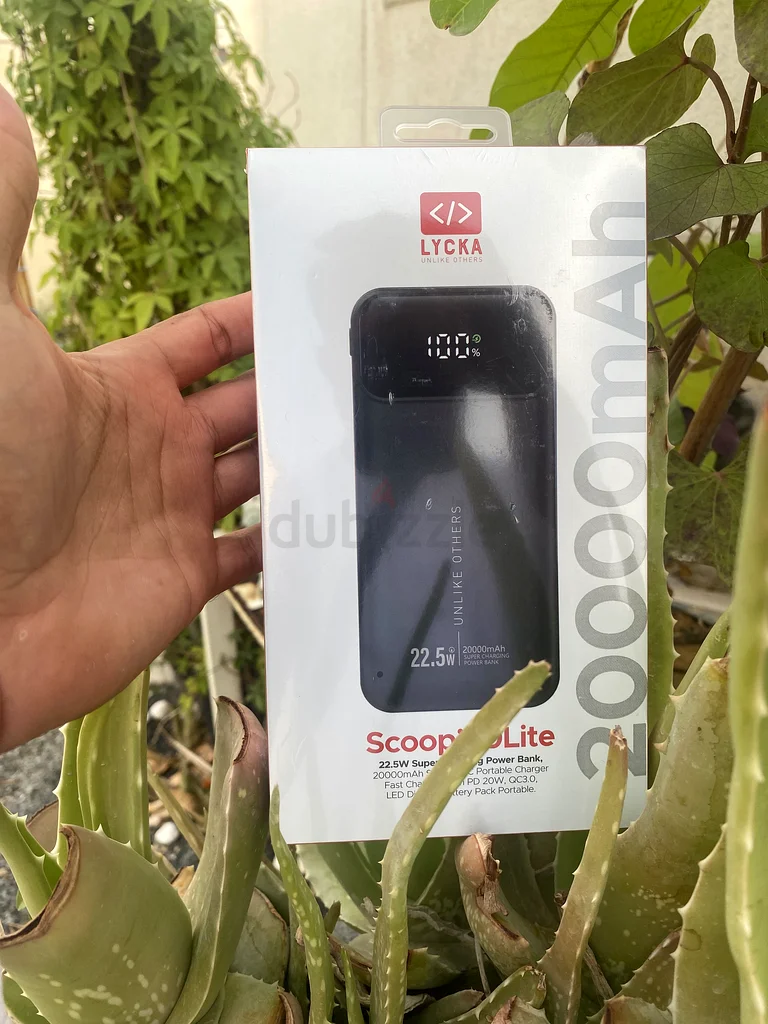 بنك الطاقة LYCKA Scoop20Lite - جديد بالكامل وجاهز للاستخدام!63192100347779114