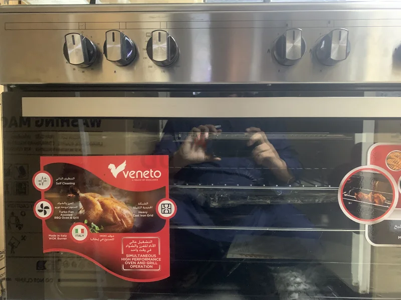 New Veneto 5 Burner Cast Iron Cooking Range Full Safety Without Box62931669211265111