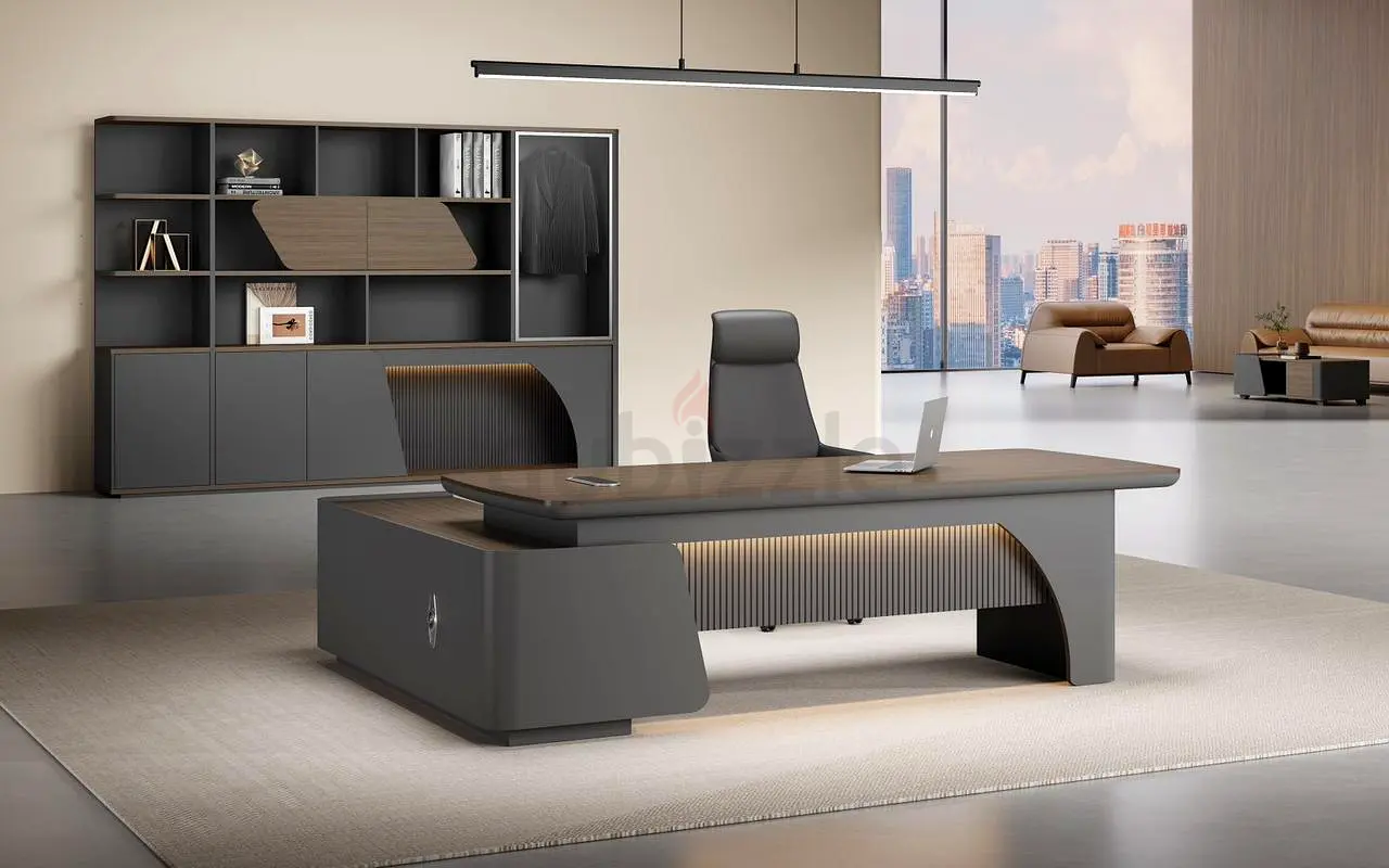 Modern executive L shape table 200cm