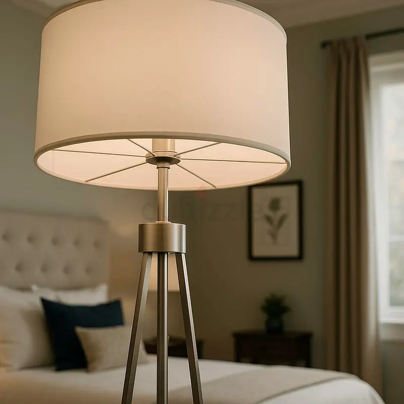 Elegant Tripod Floor Lamp for Cozy Ambiance