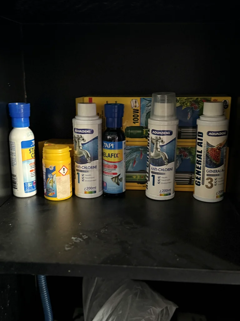 Fish Tank with Fish  Accessories63232650189571113