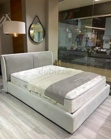 Stylish Queen Bed Frame with Mattress - Perfect for Any Bedroom